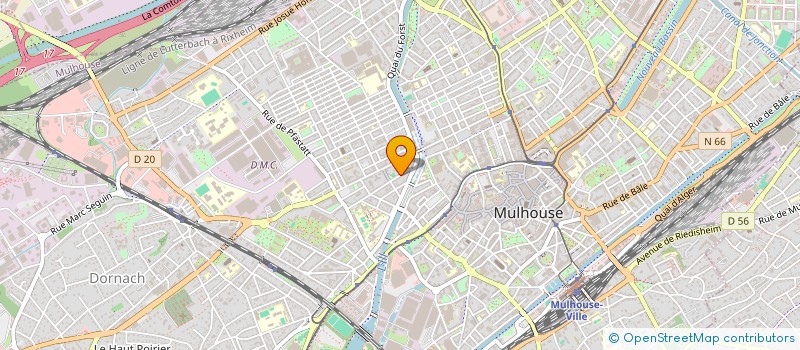 localisation de l'entreprise MONSIEUR MORTAZA NOORI  MULHOUSE