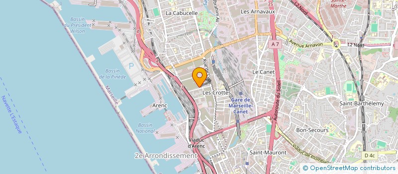 localisation de l'entreprise MONSIEUR MORTAZA REZAEE à MARSEILLE