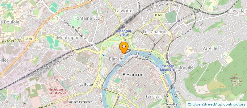 localisation de l'entreprise MONSIEUR MORTAZA SAFI à BESANCON