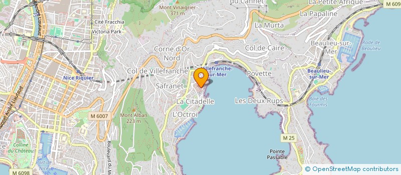 localisation de l'entreprise MONSIEUR MORTEN KVEIM  VILLEFRANCHE-SUR-MER