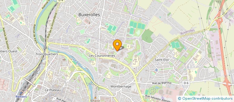 localisation de l'entreprise MONSIEUR MORTEZA NOORI  POITIERS