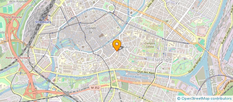 localisation de l'entreprise MONSIEUR MORTEZA YAKOBI à STRASBOURG