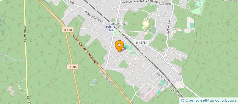 localisation de l'entreprise MONSIEUR MORVAN GAUDIN à BOIS-LE-ROI
