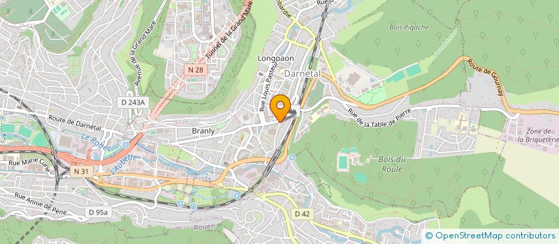 localisation de l'entreprise MONSIEUR MORY DIABATE  DARNETAL