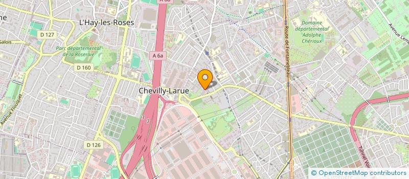 localisation de l'entreprise MONSIEUR MORY DOUMBIA  CHEVILLY-LARUE