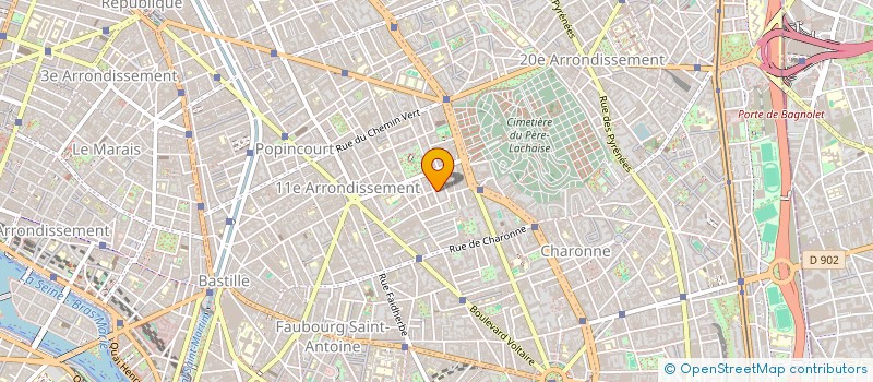 localisation de l'entreprise MONSIEUR MORY DOUMOUYA  PARIS