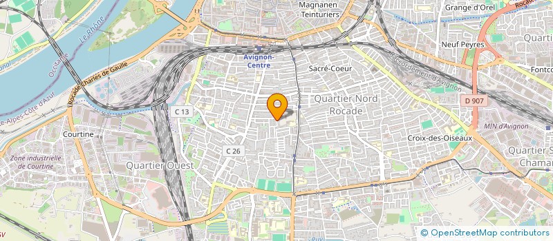 localisation de l'entreprise MONSIEUR MORY KABA  AVIGNON