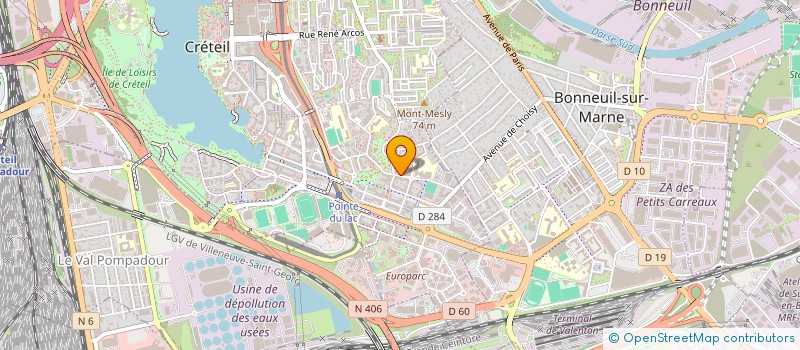 localisation de l'entreprise MONSIEUR MORY KONE  CRETEIL