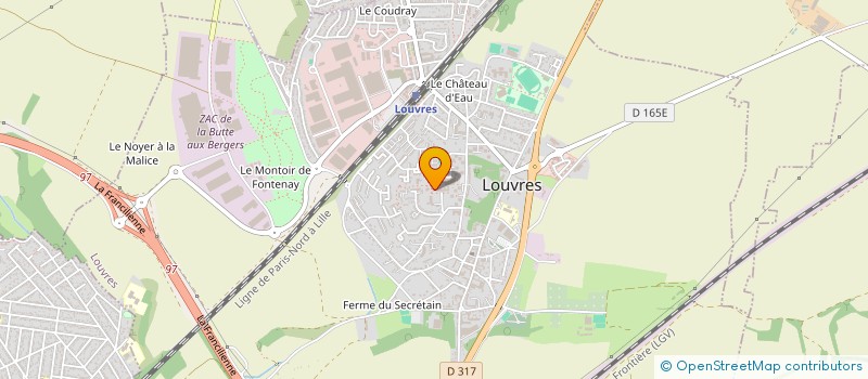 localisation de l'entreprise MONSIEUR MORY ROBERT KABA DIALLO  LOUVRES