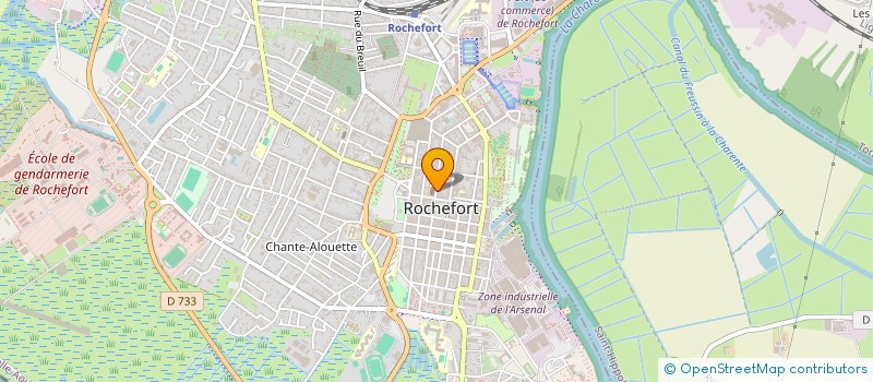 localisation de l'entreprise MONSIEUR MOSAB MERGHANE  ROCHEFORT