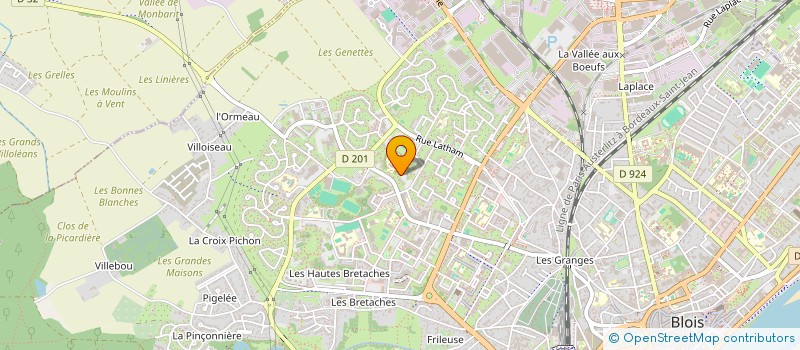 localisation de l'entreprise MONSIEUR MOSAP YOUSEF ABDELRAHMAN à BLOIS