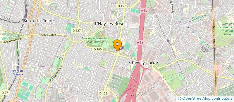 localisation de l'entreprise MONSIEUR MOSATA MBENZU  CHEVILLY-LARUE