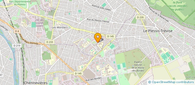 localisation de l'entreprise MONSIEUR MOSBAH OUDIRA  CHAMPIGNY-SUR-MARNE