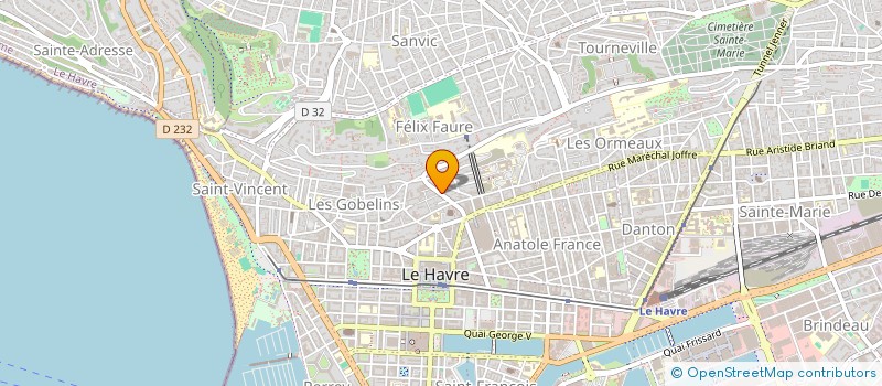 localisation de l'entreprise MONSIEUR MOSES ETUARAH OBEN à LE HAVRE