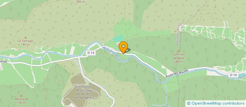 localisation de l'entreprise MONSIEUR MOSHE ALBACHRE  PIERREFEU-DU-VAR