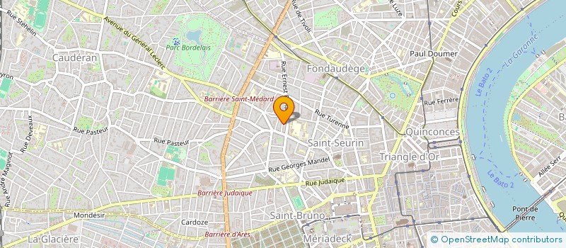 localisation de l'entreprise MONSIEUR MOSHE HADDAD  BORDEAUX