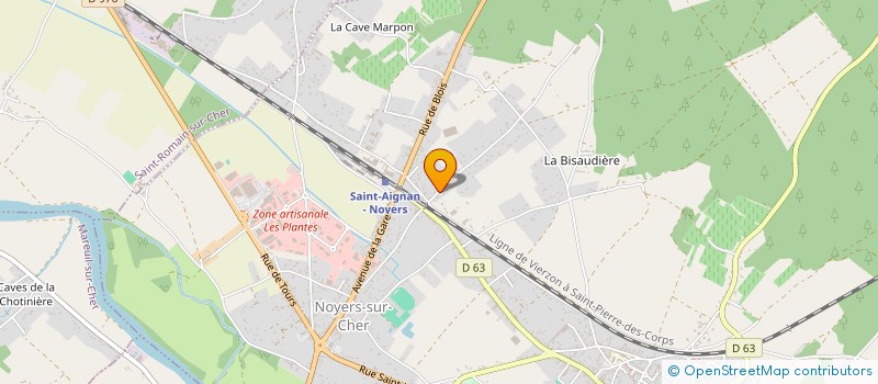 localisation de l'entreprise MONSIEUR MOSHE HERTER à NOYERS-SUR-CHER