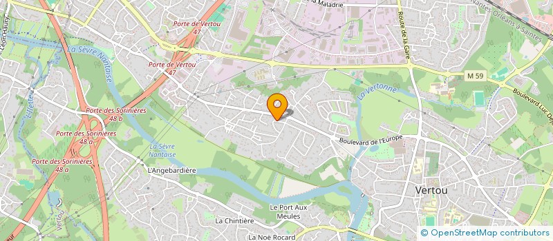 localisation de l'entreprise MONSIEUR MOSTAFA ABIRY  VERTOU