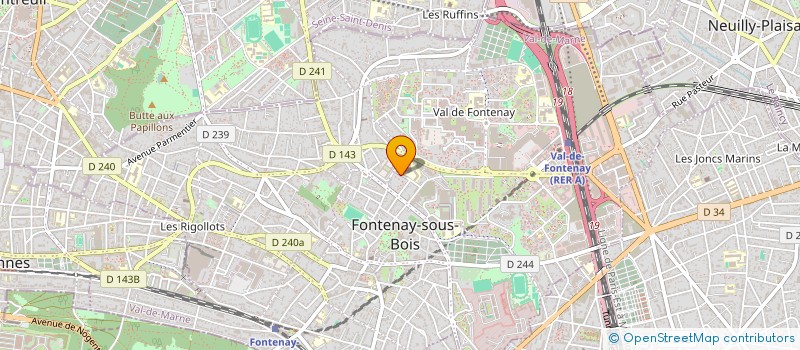 localisation de l'entreprise MONSIEUR MOSTAFA ALLABOUCH à FONTENAY-SOUS-BOIS