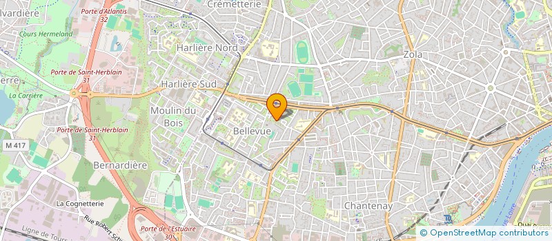 localisation de l'entreprise MONSIEUR MOSTAFA AMENZOU à NANTES
