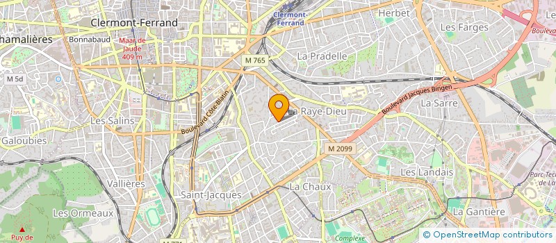 localisation de l'entreprise MONSIEUR MOSTAFA ASRIH  CLERMONT-FERRAND