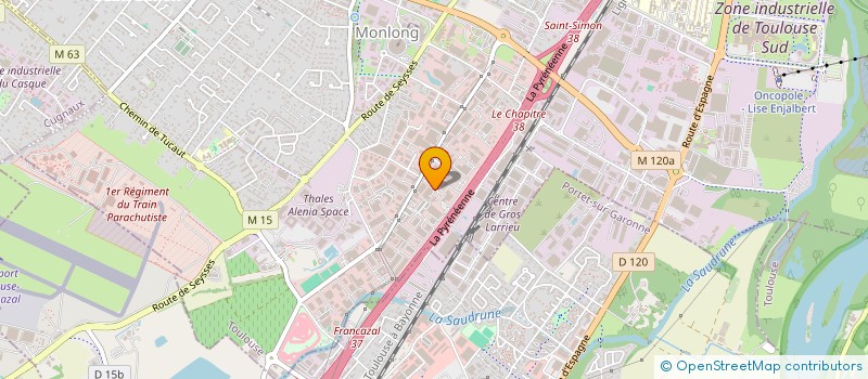 localisation de l'entreprise MONSIEUR MOSTAFA BELAMARI à TOULOUSE