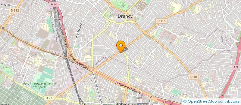 localisation de l'entreprise MONSIEUR MOSTAFA BELMOUDEN à DRANCY