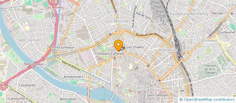 localisation de l'entreprise MONSIEUR MOSTAFA CHEKKOUR  TOULOUSE