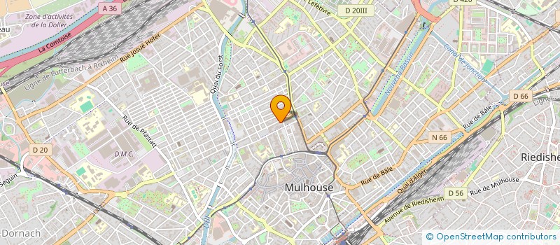 localisation de l'entreprise MONSIEUR MOSTAFA DIABI  MULHOUSE