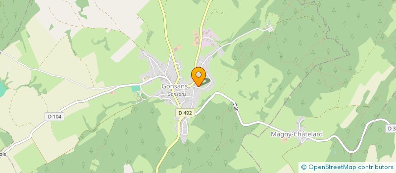 localisation de l'entreprise MONSIEUR MOSTAFA DOUBACH  GONSANS