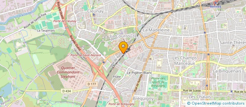 localisation de l'entreprise MONSIEUR MOSTAFA EL BAKKALI  SAINT-JACQUES-DE-LA-LANDE