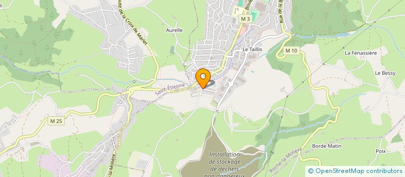 localisation de l'entreprise MONSIEUR MOSTAFA EL KACEMI  ROCHE-LA-MOLIERE