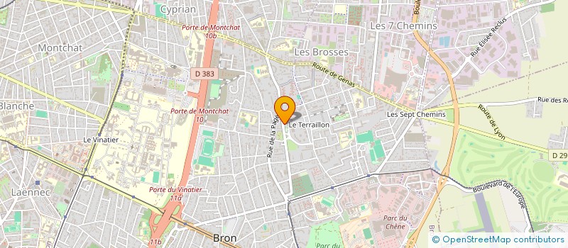 localisation de l'entreprise MONSIEUR MOSTAFA EL KHOBZI à BRON