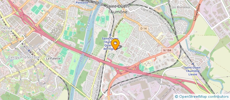 localisation de l'entreprise MONSIEUR MOSTAFA EL MELHAOUI à SAINT-OUEN-L'AUMONE