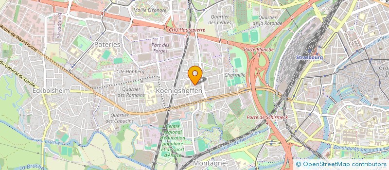 localisation de l'entreprise MONSIEUR MOSTAFA EL RHALI à STRASBOURG