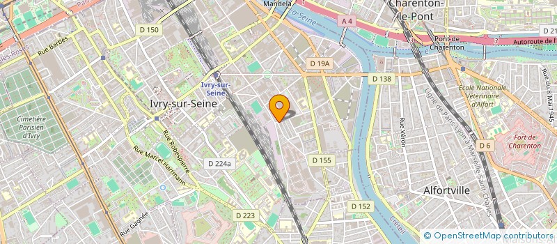 localisation de l'entreprise MONSIEUR MOSTAFA ELANANY  IVRY SUR SEINE