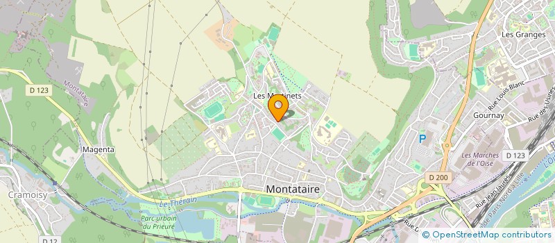 localisation de l'entreprise MONSIEUR MOSTAFA EN NOUARY  PONT-SAINTE-MAXENCE