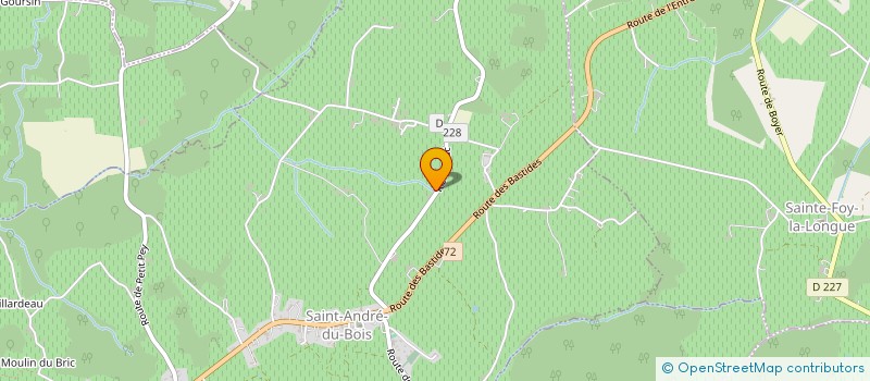 localisation de l'entreprise MONSIEUR MOSTAFA ES SAMTI  SAINT-ANDRE-DU-BOIS