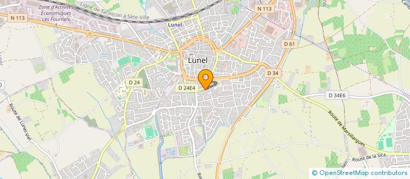 localisation de l'entreprise MONSIEUR MOSTAFA ESSABRARI à LUNEL