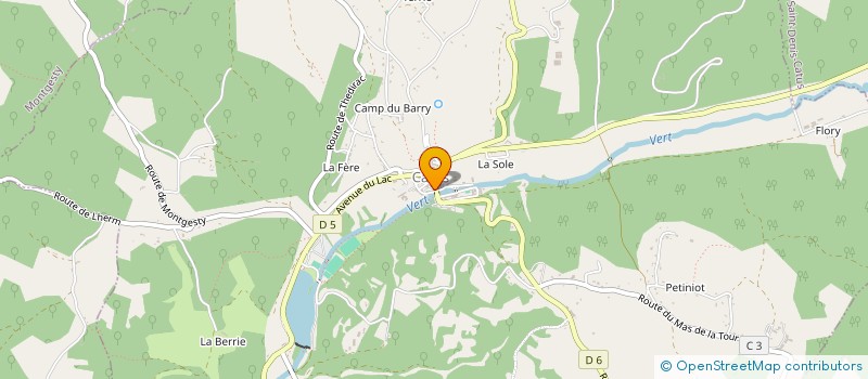 localisation de l'entreprise MONSIEUR MOSTAFA EWAISS  CATUS