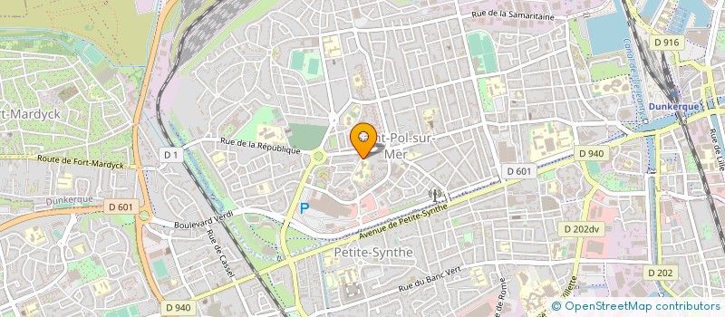 localisation de l'entreprise MONSIEUR MOSTAFA GUENANI à DUNKERQUE
