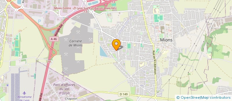 localisation de l'entreprise MONSIEUR MOSTAFA HARAJA  MIONS