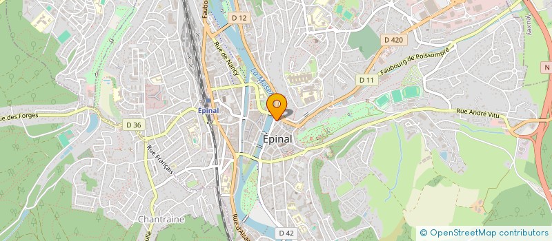 localisation de l'entreprise MONSIEUR MOSTAFA HATTAB à EPINAL
