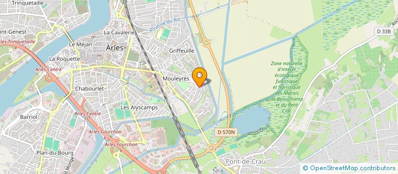 localisation de l'entreprise MONSIEUR MOSTAFA HOUSNI  ARLES