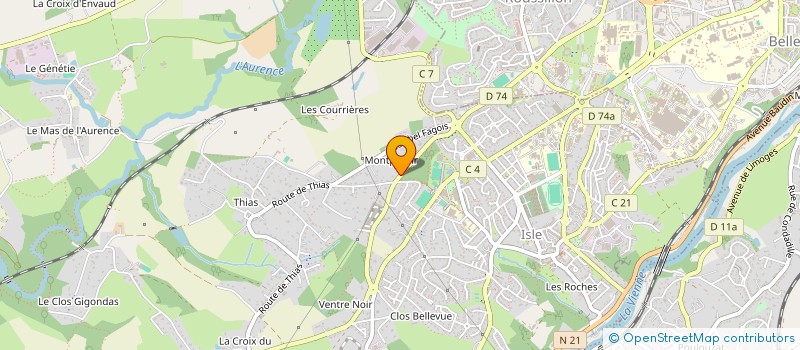 localisation de l'entreprise MONSIEUR MOSTAFA JARJINI  MONTAYRAL