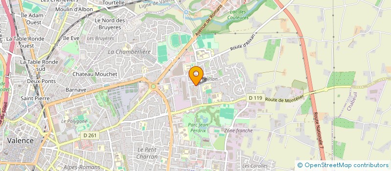 localisation de l'entreprise MONSIEUR MOSTAFA KAREMI  VALENCE