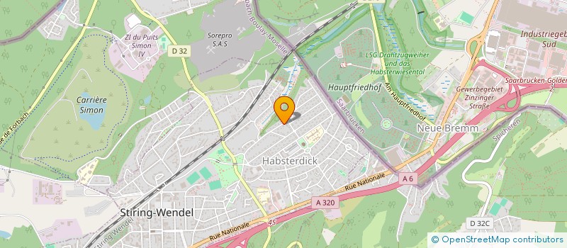 localisation de l'entreprise MONSIEUR MOSTAFA KHADOUMA  STIRING-WENDEL