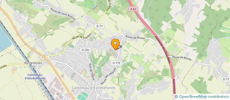 localisation de l'entreprise MONSIEUR MOSTAFA KRICHI à CASTELNAU-D'ESTRETEFONDS