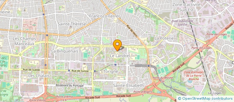 localisation de l'entreprise MONSIEUR MOSTAFA LOUSSANE  RENNES