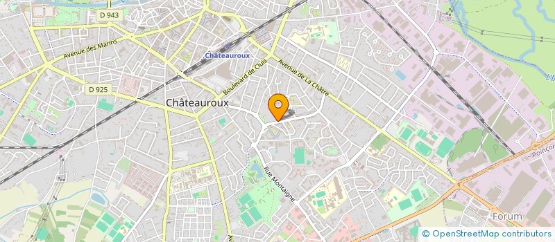 localisation de l'entreprise MONSIEUR MOSTAFA MASROUR à CHATEAUROUX